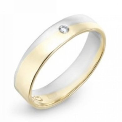 Обручальное кольцо R01-WED-00021-М12583 - Ювелирный бренд Московский ювелирный завод